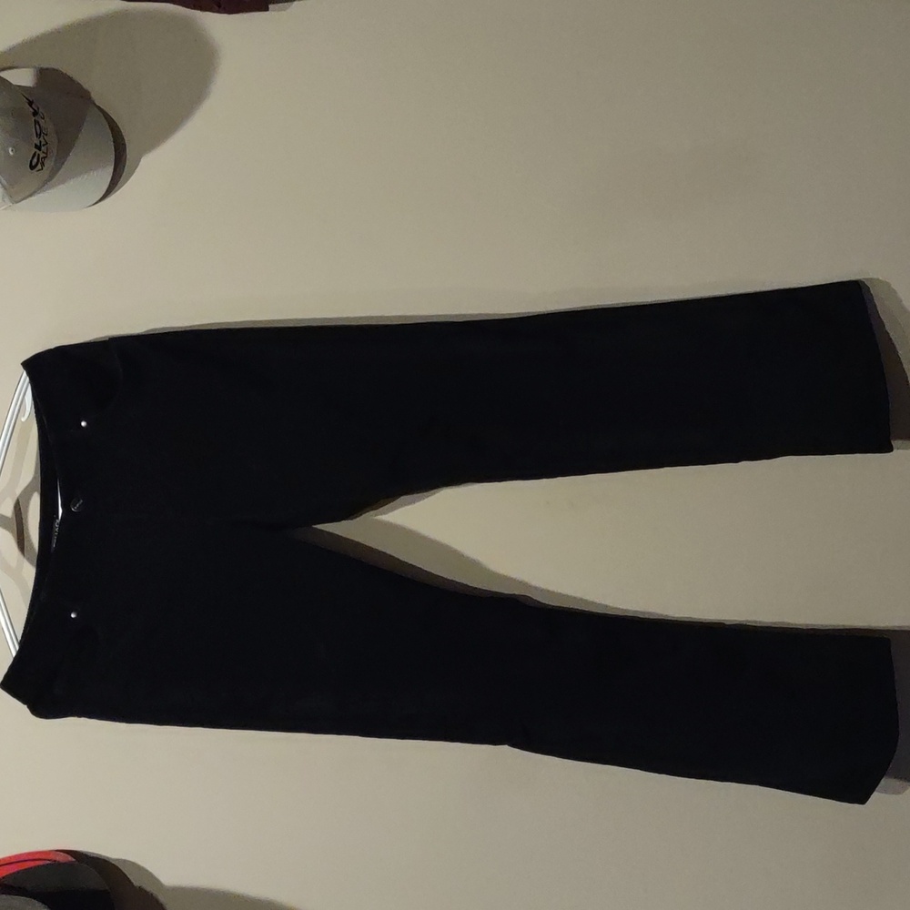 Tahari Corduroy Black Pants, Trousers, 8